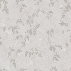 Irene wallpaper by Sandberg, tonal grey and taupe jasmine vines on pale plaster, flat swatch colourway