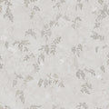Irene wallpaper by Sandberg, tonal grey and taupe jasmine vines on pale plaster, flat swatch colourway