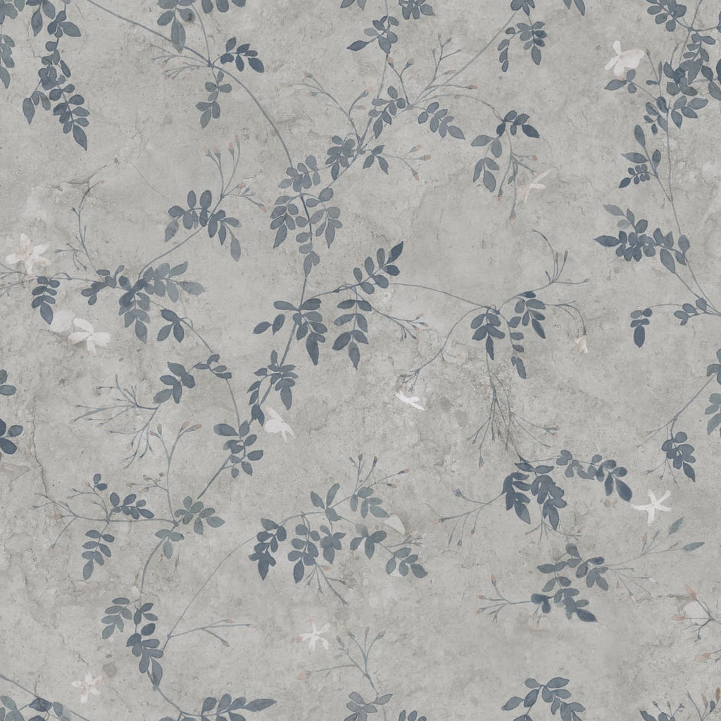 Irene Indigo Blue wallpaper by Sandberg – botanical design