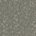 Sara Sage Green wallpaper by Sandberg – floral design