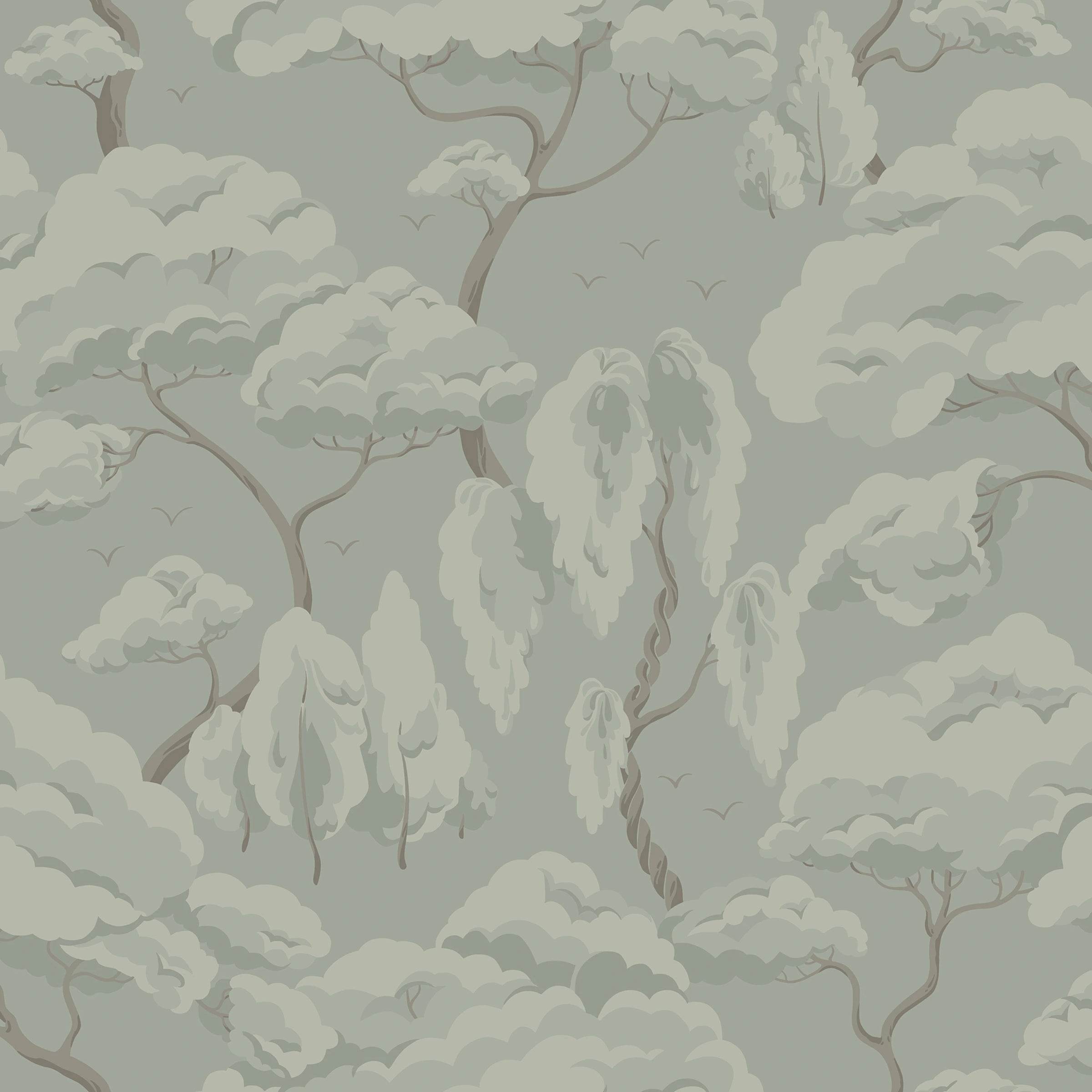 Kristoffer wallpaper by Sandberg – Sage Green colourway, flat pattern repeat