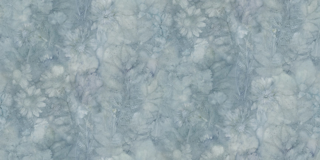 Monica wall mural by Sandberg – abstract design, Blue – Misty Blue – flat swatch showing the repeat, view 2