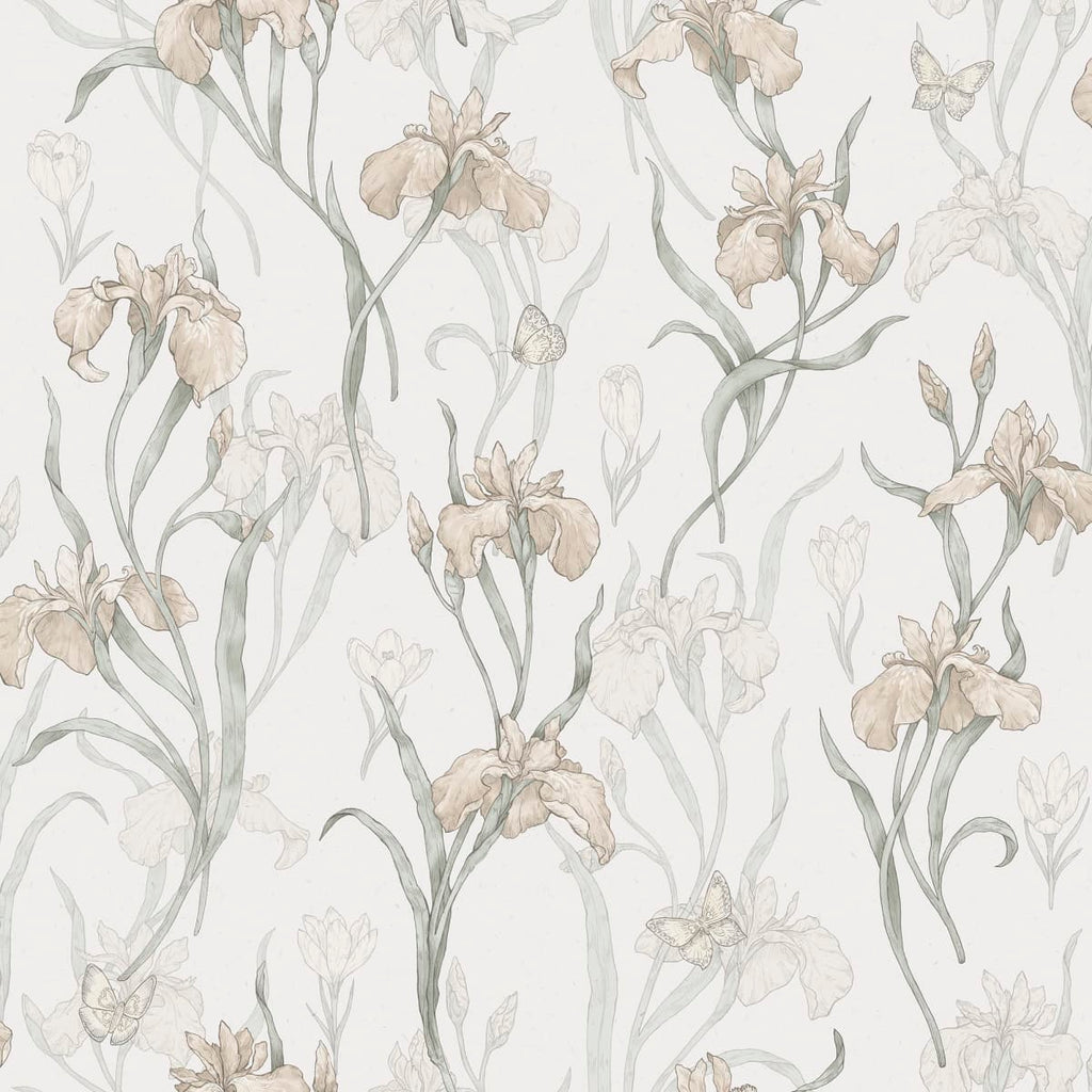 Iris Powder Pink wallpaper by Sandberg – geometric design