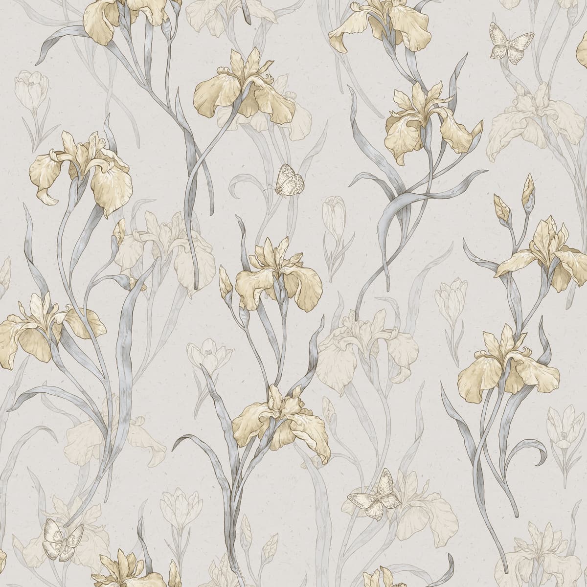 Iris Amber wallpaper by Sandberg – geometric design