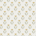 Maskrosen Spring Green wallpaper by Sandberg – geometric design