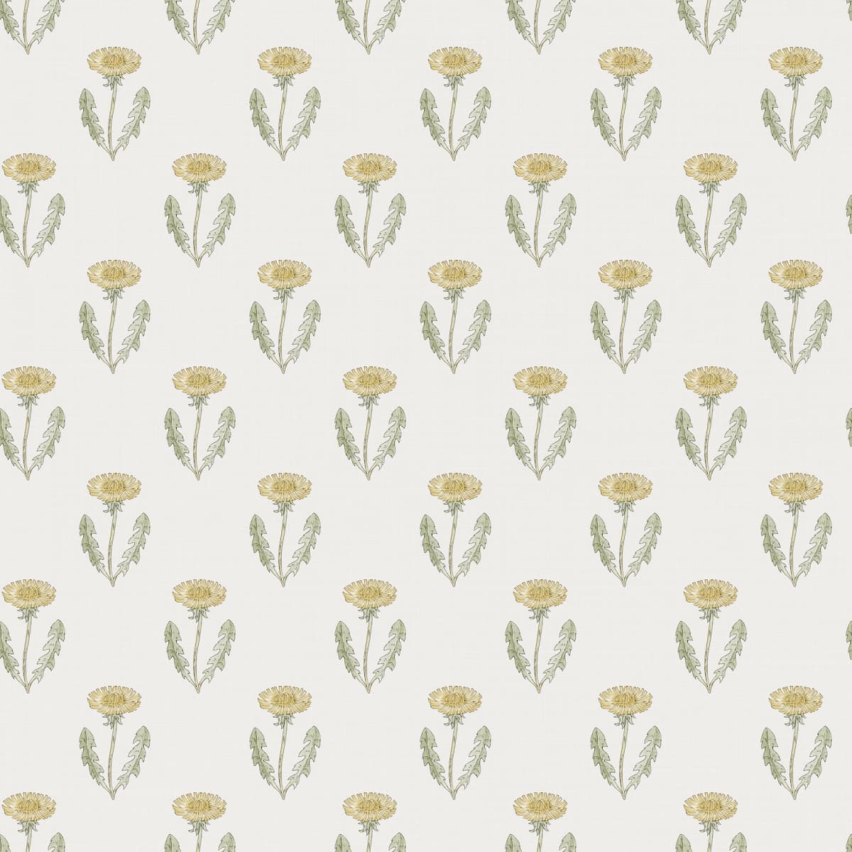 Maskrosen Spring Green wallpaper by Sandberg – geometric design
