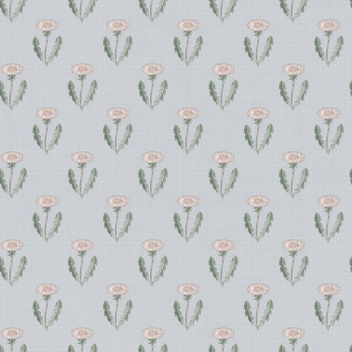 Maskrosen Soft Blue wallpaper by Sandberg – geometric design