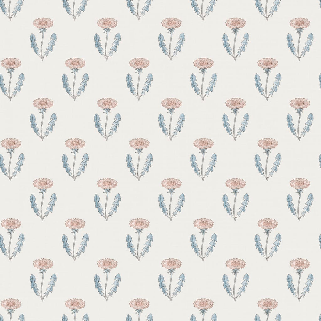 Maskrosen Pink wallpaper by Sandberg – geometric design