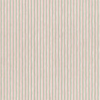 Brita Stripe wallpaper by Sandberg, flat swatch of soft pink and green hand-painted vertical stripes on white