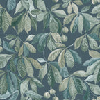 Kersti Indigo wallpaper by Sandberg – botanical design