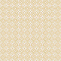 Lyckan wallpaper by Sandberg, soft yellow quatrefoil tile motif on cream, flat swatch