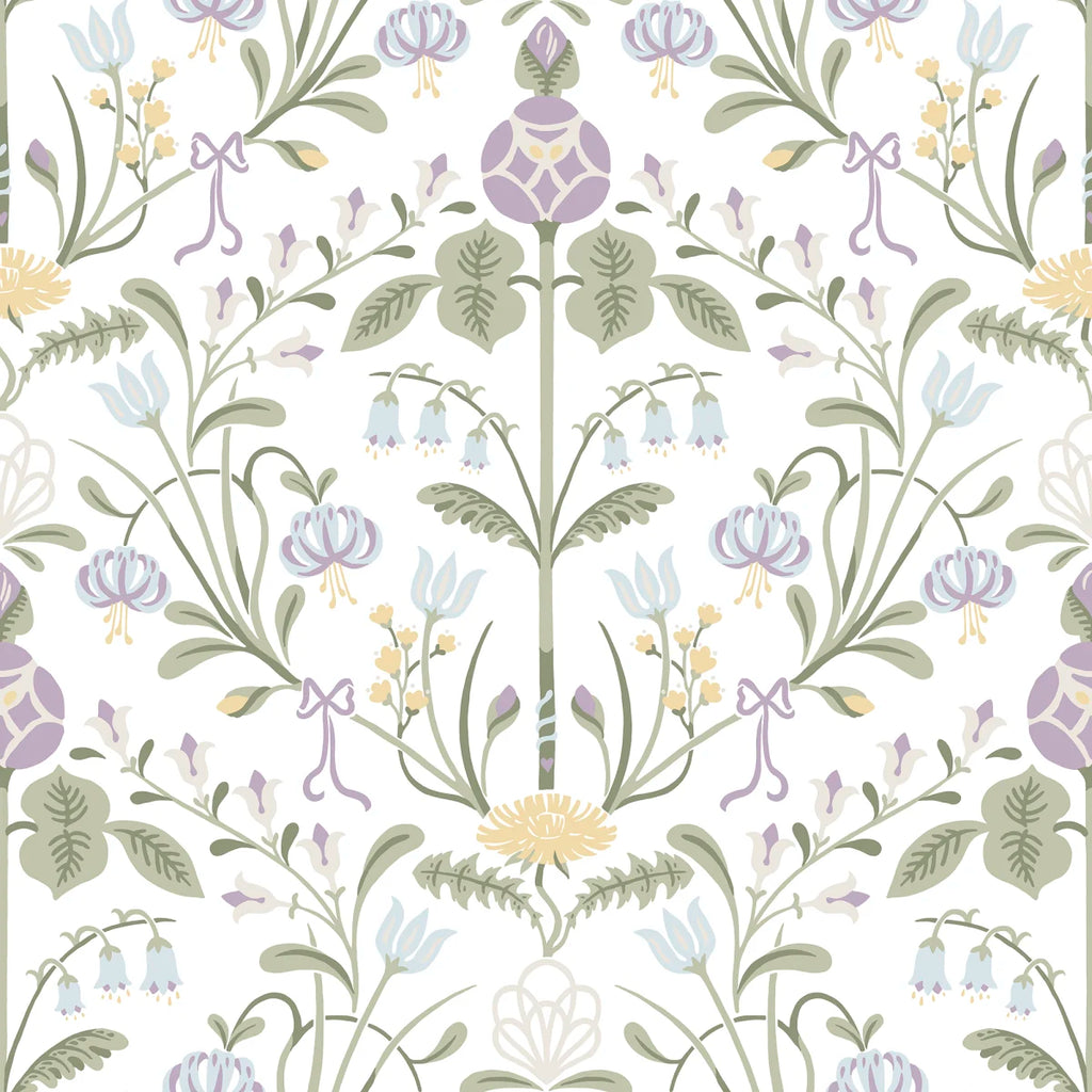 Till Carl Lilac wallpaper by Sandberg – botanical design