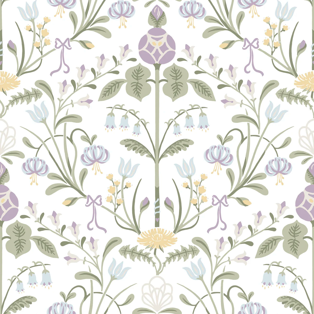 Till Carl Lilac wallpaper by Sandberg – botanical design