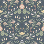 Till Carl Indigo wallpaper by Sandberg – botanical design