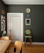 Signe wallpaper by Sandberg in a room setting