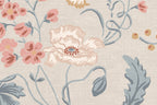 Suzanne wallpaper by Sandberg – floral design, Blue – Folklore Blue