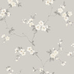 Engla Mineral Gray wallpaper by Sandberg – floral design
