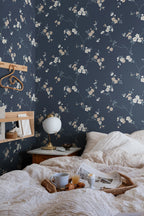 Engla wallpaper by Sandberg in a room setting