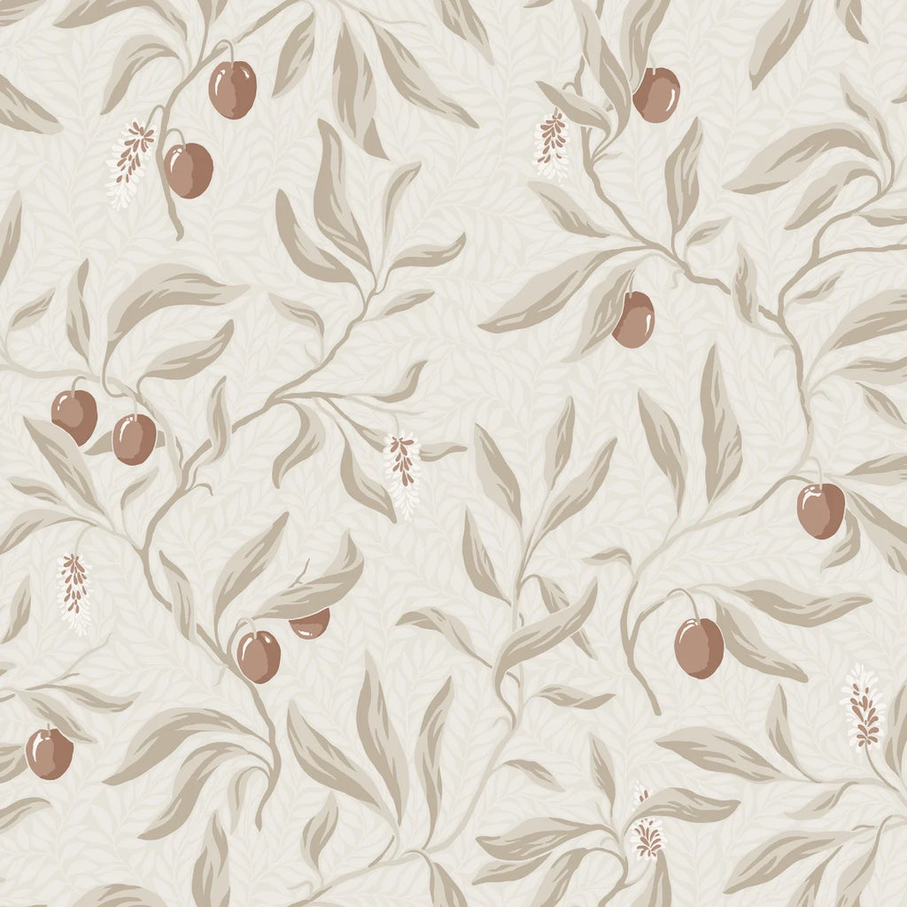 Vinnie Linen wallpaper by Sandberg – botanical design
