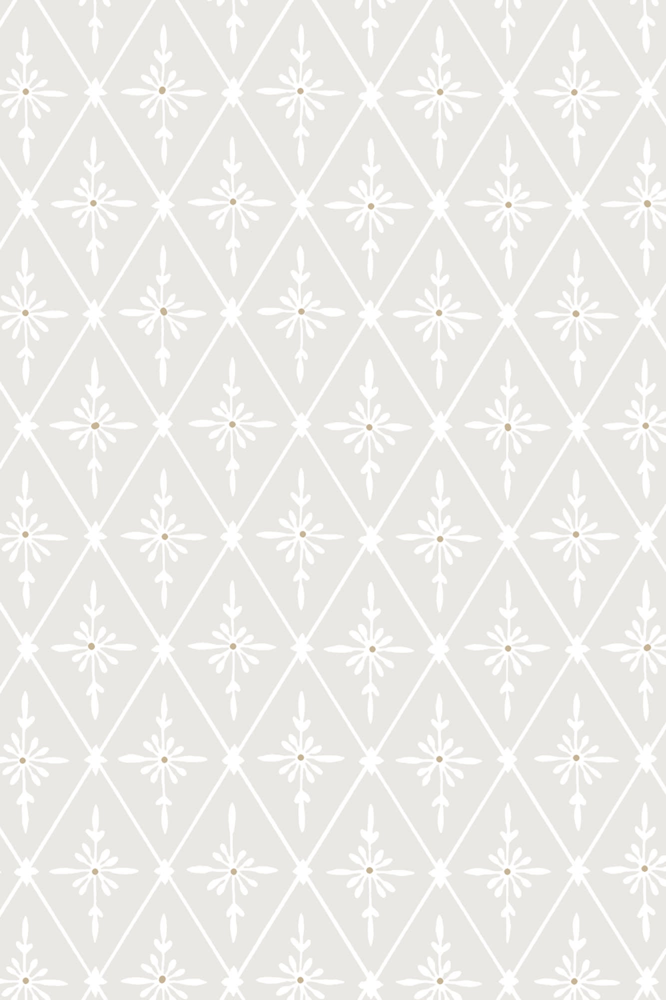 Einar wallpaper by Sandberg in Sandstone, close detail of the print