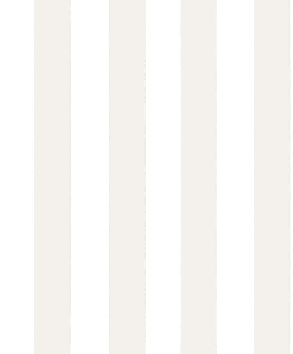 Sam wallpaper by Sandberg, broad vertical stripes in barely-there cream tone-on-tone, flat swatch