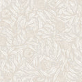 Olof wallpaper by Sandberg in soft greige, leafy willow and pompom bloom design tone-on-tone, flat roll swatch