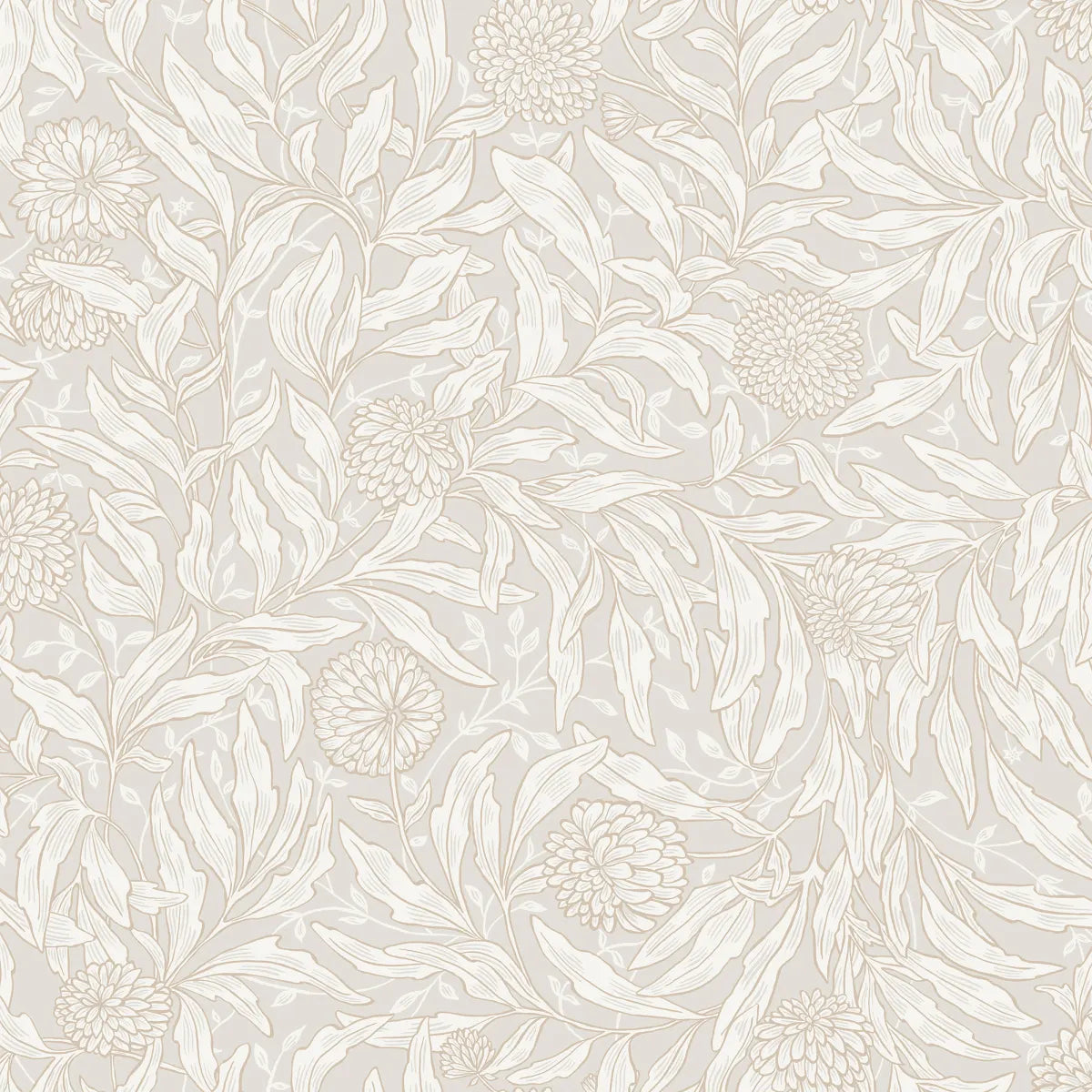 Olof Sandstone wallpaper by Sandberg – botanical design