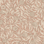 Olof Terracotta wallpaper by Sandberg – botanical design