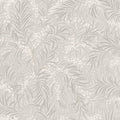 Idun wallpaper by Sandberg in soft grey and white, willow-leaf berry branches on pale stone, flat swatch