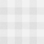 Lykke wallpaper by Sandberg in light grey, large buffalo-check plaid with a linen texture, flat roll swatch