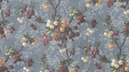 Franka wall mural by Sandberg in Sky Blue, flat swatch showing the repeat