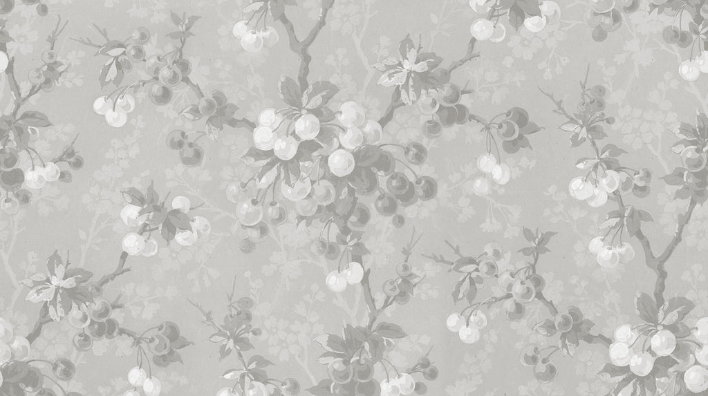 Franka wall mural by Sandberg in Mineral Gray, flat swatch showing the repeat