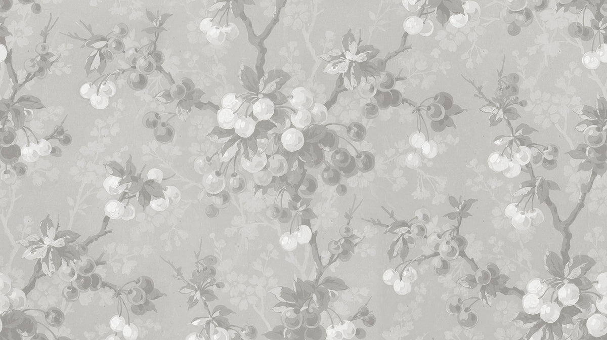 Franka wall mural by Sandberg in Mineral Gray, flat swatch showing the repeat