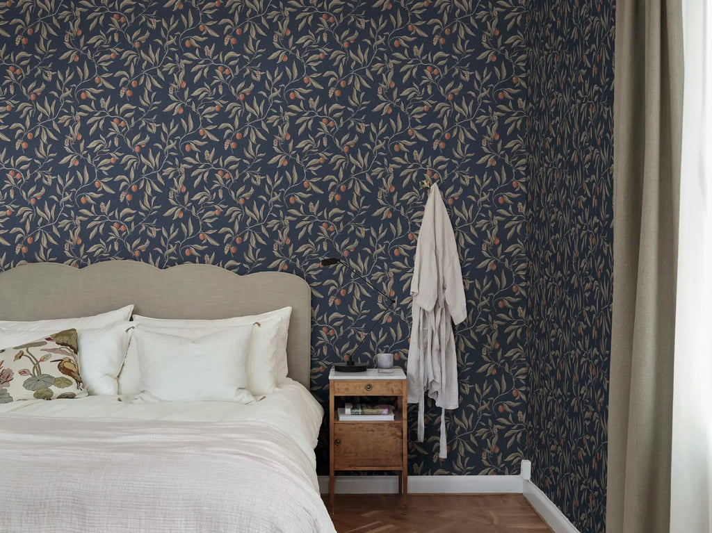 Vinnie wallpaper by Sandberg in a room setting