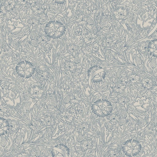 Caroline Indigo Blue wallpaper by Sandberg – botanical design