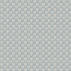 Beata Misty Blue wallpaper by Sandberg – botanical design
