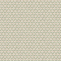Hugo wallpaper by Sandberg, small pink buds in a green trellis on cream, flat swatch