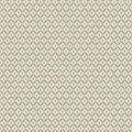 Hugo wallpaper by Sandberg, small pink buds in a green trellis on cream, flat swatch