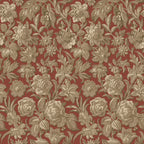 Valentin wallpaper by Sandberg – Red – Ruby Red colourway, flat pattern repeat