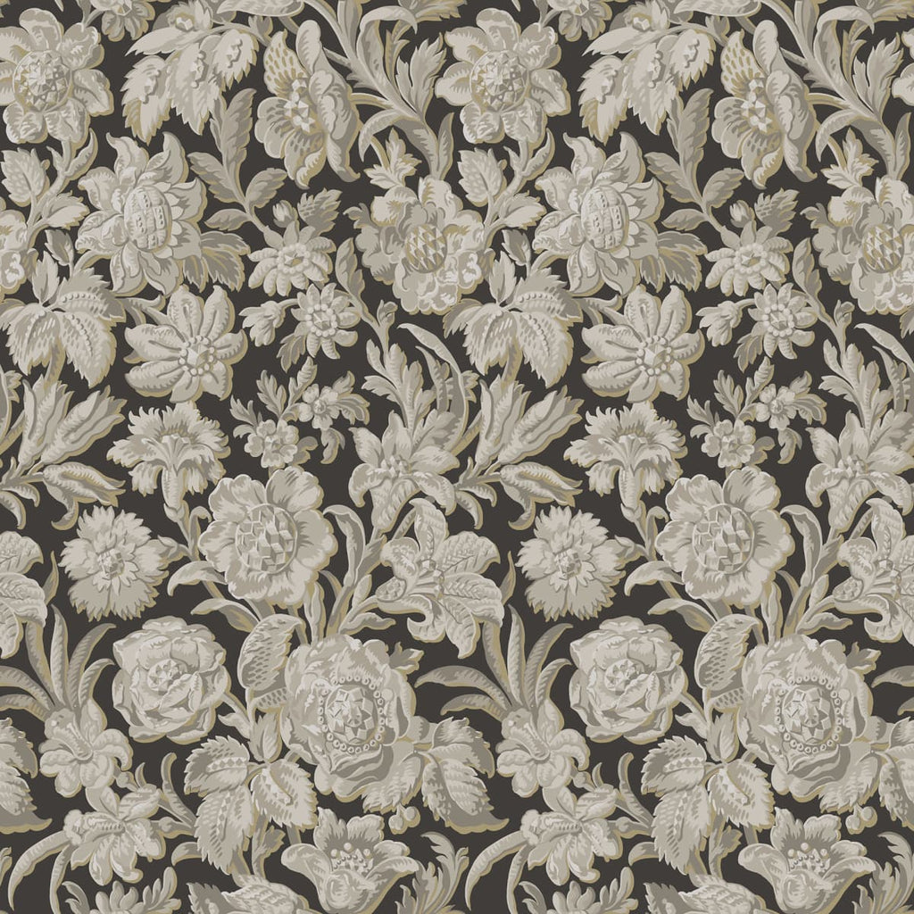 Valentin Charcoal wallpaper by Sandberg – floral design