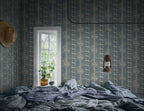 Alexandra wallpaper by Sandberg in a room setting