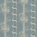 Alexandra Misty Blue wallpaper by Sandberg – stripe design