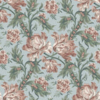 Amelia Sky Blue wallpaper by Sandberg – floral design