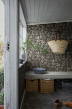 Fig Garden wallpaper by Sandberg in a room setting