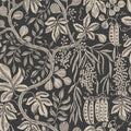 Fig Garden Charcoal wallpaper by Sandberg – botanical design