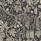 Fig Garden Charcoal wallpaper by Sandberg – botanical design
