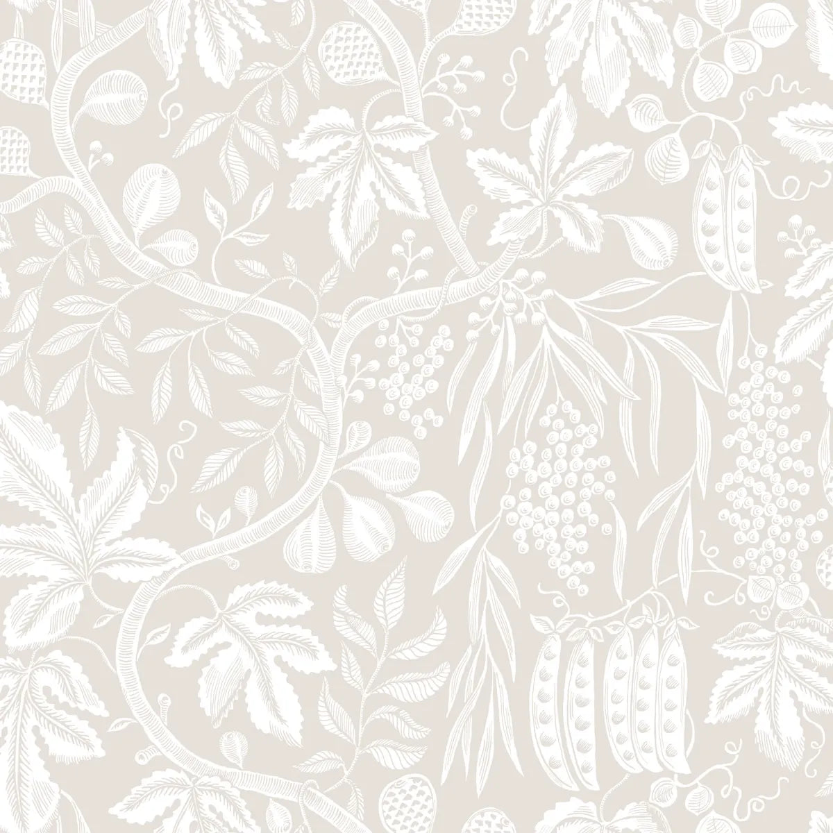 Fig Garden Sandstone wallpaper by Sandberg – botanical design