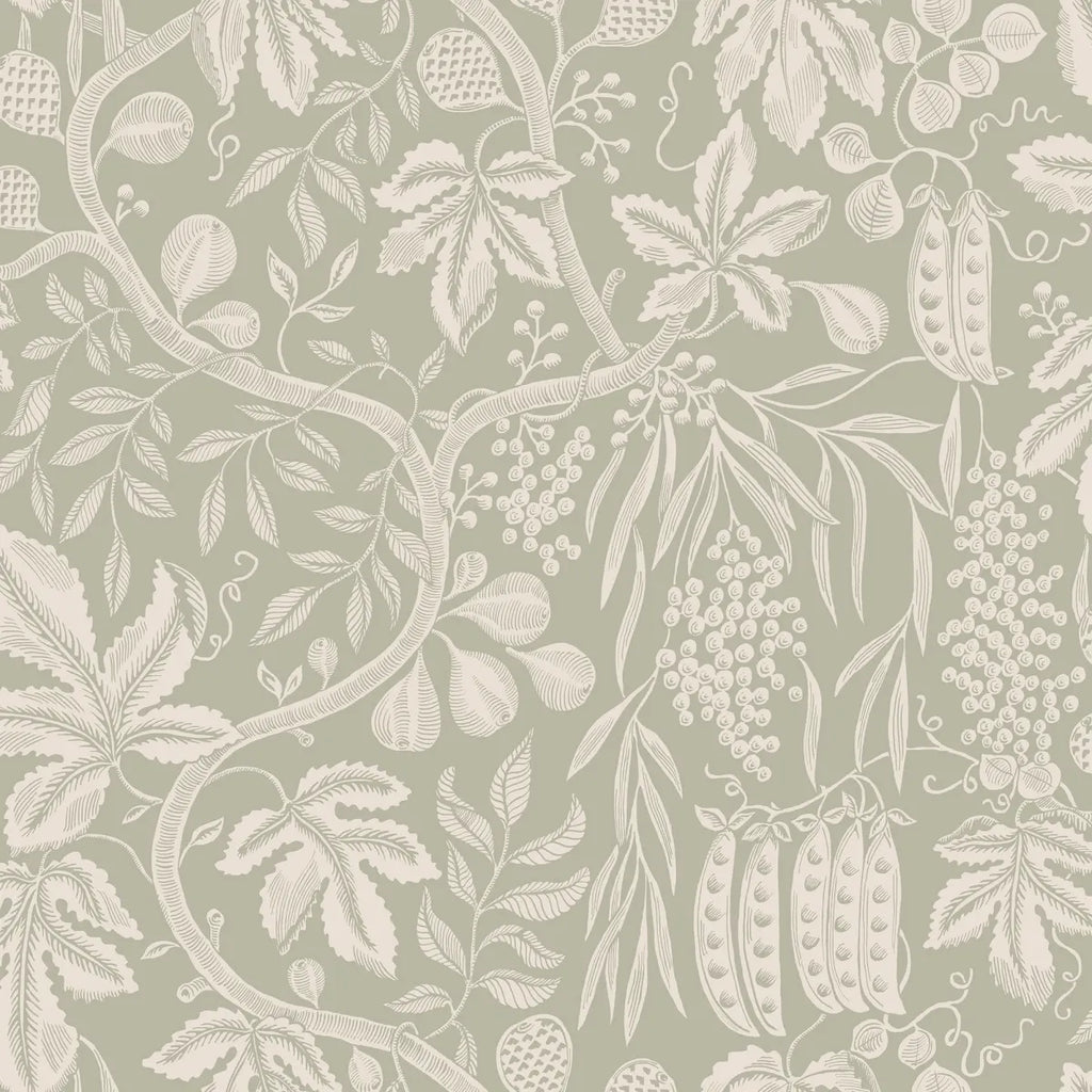 Fig Garden Garden Green wallpaper by Sandberg – botanical design