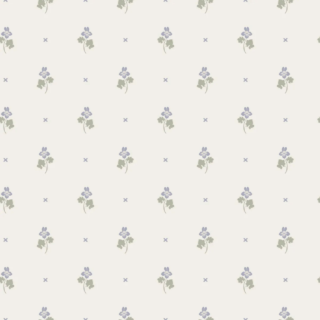 Mimi Sandstone wallpaper by Sandberg – floral design
