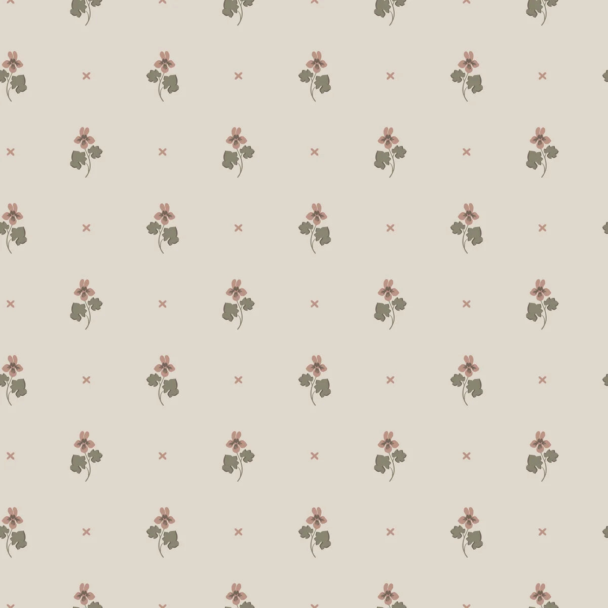 Mimi Blush wallpaper by Sandberg – floral design